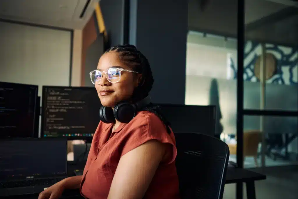 A Webflow developer uses the platform's SEO capabilities to bring in leads.