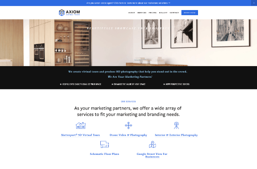 Axiom StoryBrand website