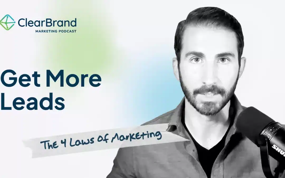 The 4 Laws of Marketing (To Grow Your Company)