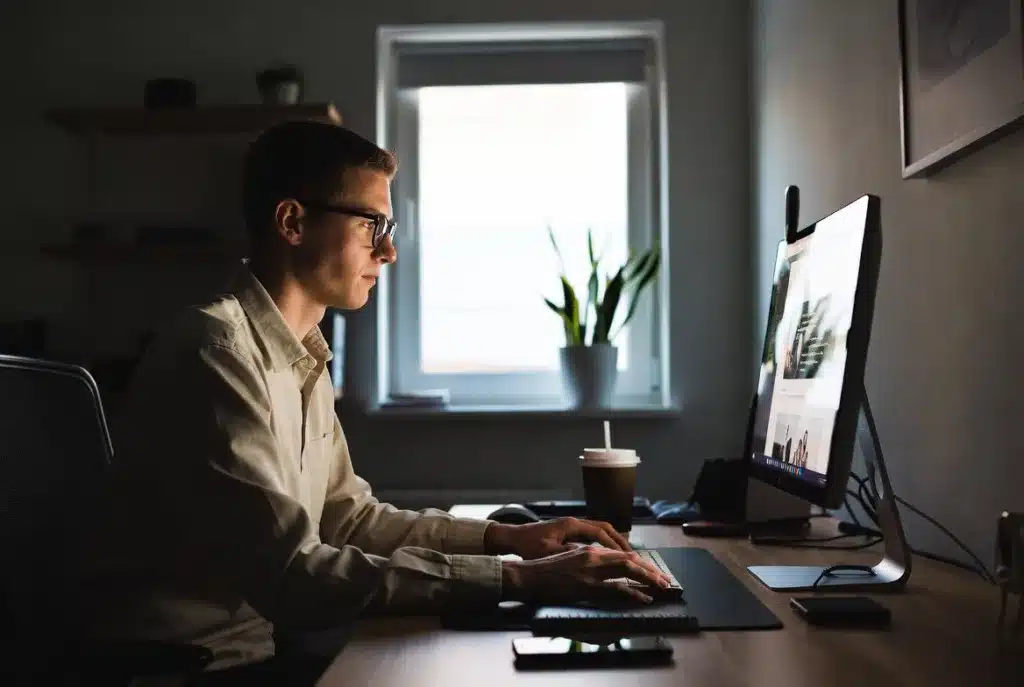 A web design applying programmatic SEO with a Webflow site.