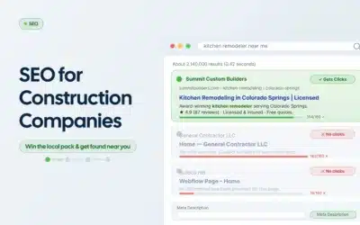 SEO for Construction Companies: A 2026 Playbook for Residential and Commercial Firms