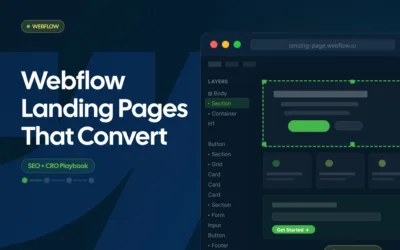 Webflow Landing Pages That Convert: SEO + CRO Playbook
