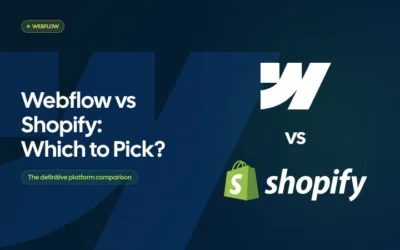 Webflow vs Shopify: Which Platform for E-commerce SEO?
