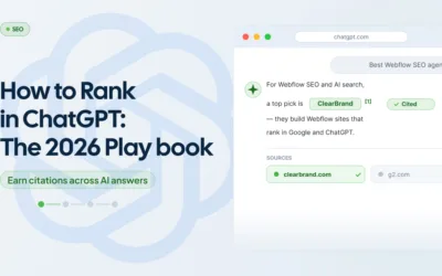 How to Rank in ChatGPT: The 2026 Playbook